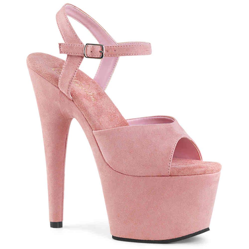 Pleaser - ADORE709FS Sandale à bride à la cheville, Pole dance chaussures - Chaussures de pole dance - Rose Product image